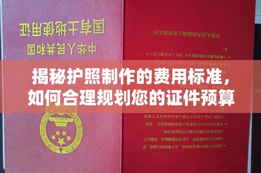 贵阳揭秘护照制作的费用标准，如何合理规划您的证件预算