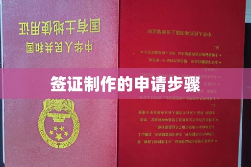 从化签证制作的申请步骤